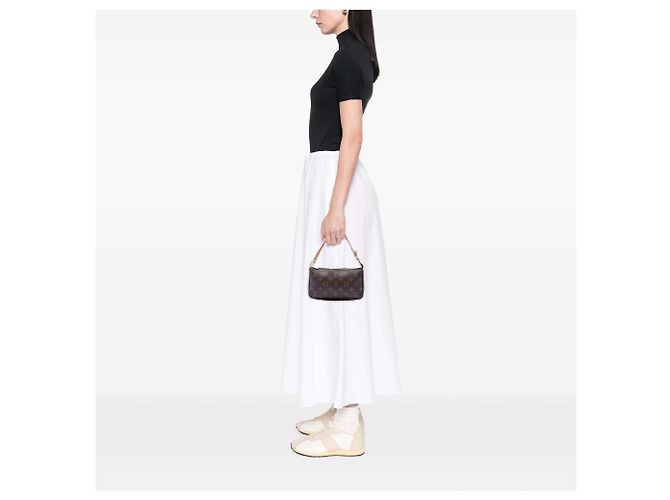 Louis Vuitton Marrom Monogram Pochette Accessoires - vista 6
