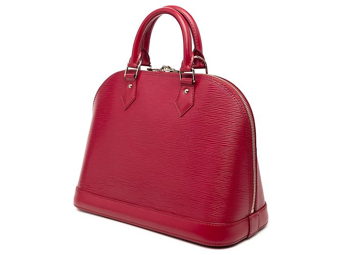 Louis Vuitton Alma PM in Epi rosso - vista 2