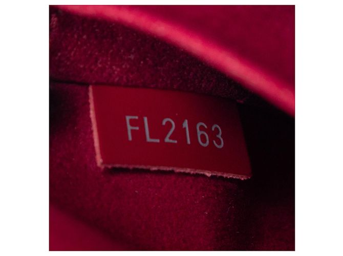 Louis Vuitton Alma PM in Epi rosso - vista 6