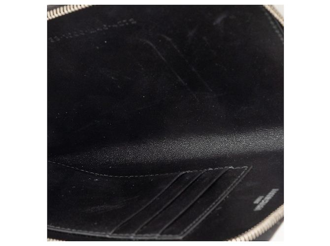 Portafoglio passaporto e telefono in pelle nera Balenciaga Nero - vista 4