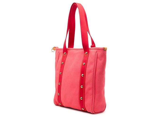 Louis Vuitton Pink Antigua Cabas MM Rosa - vista 2