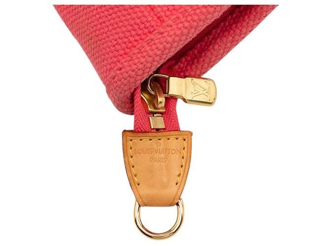 Louis Vuitton Pink Antigua Cabas MM Rosa - vista 6