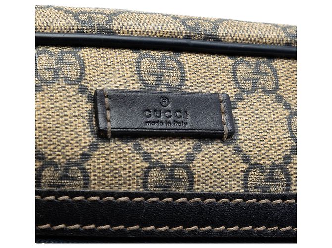 Gucci Beige GG Supreme Crossbody - vista 5