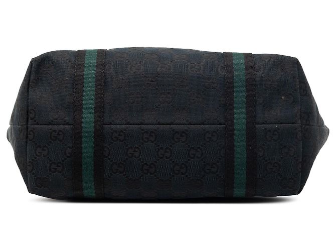Gucci Black GG Canvas Jolicoeur Tote Schwarz - Ansicht 3