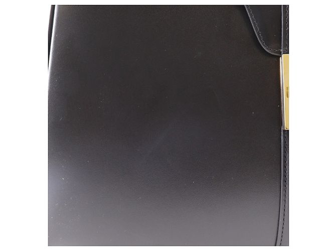 Céline Borsa Celine Classique 16 in pelle di vitello nera media Nero - vista 12