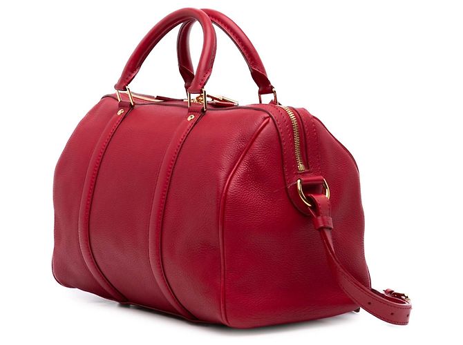 Louis Vuitton Rosso Sofia Coppola in pelle di vitello SC PM - vista 2