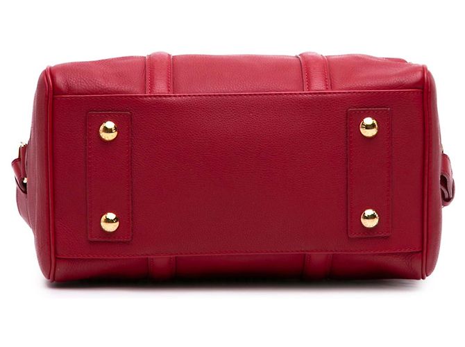 Louis Vuitton Rosso Sofia Coppola in pelle di vitello SC PM - vista 3