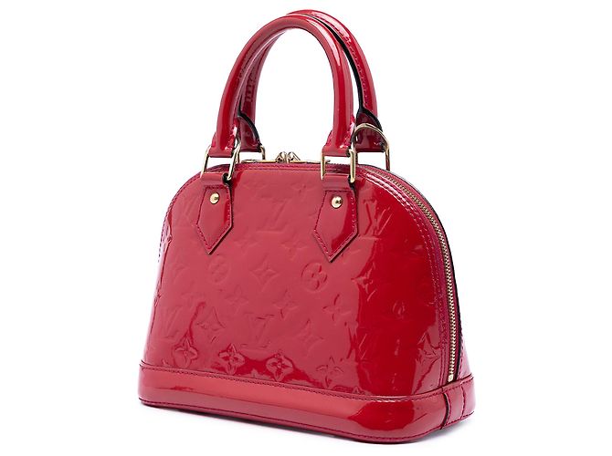 Louis Vuitton Alma BB Monogram Vernis Rot - Ansicht 2