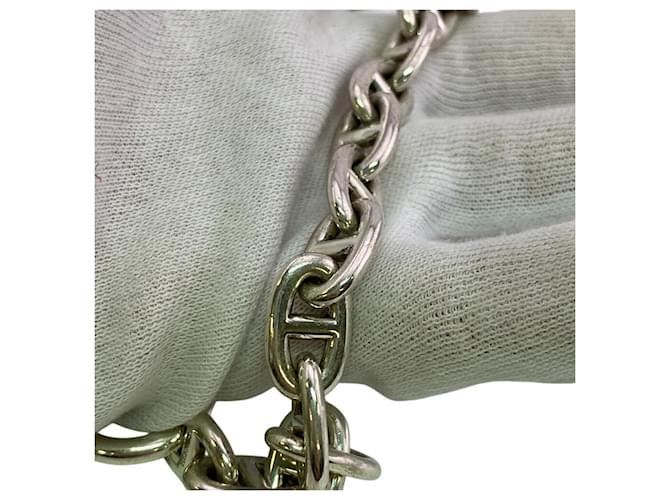 Hermès Bracciale Hermes Chaine d'Ancre MM Argento - vista 3