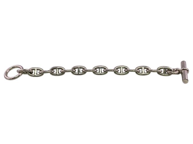 Hermès Bracciale Hermes Chaine d'Ancre MM Argento - vista 4