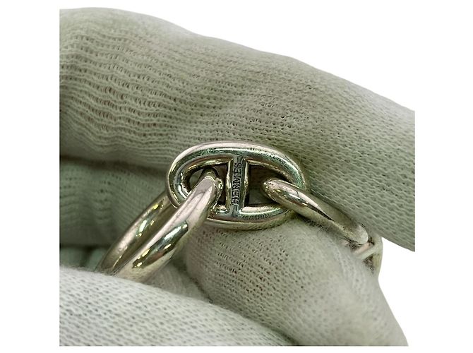 Hermès Bracciale Hermes Chaine d'Ancre MM Argento - vista 8