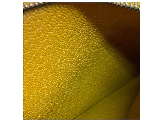 Cartera compacta de dos pliegues Hermès Bearn Beige - vista 14