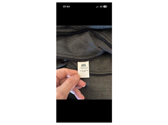 Autre Marque Narciso Rodriguez grauer Seidenblazer - Ansicht 4