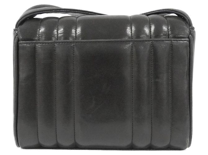 Borsa a tracolla Chanel in pelle nera Nero - vista 2