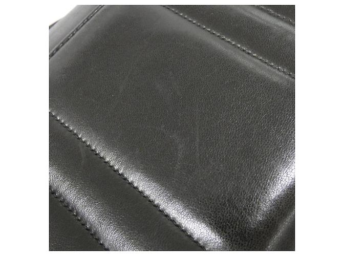 Borsa a tracolla Chanel in pelle nera Nero - vista 4