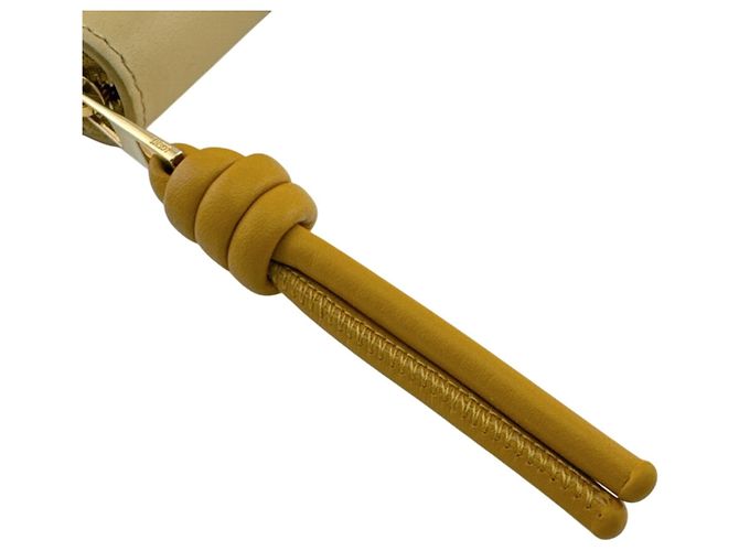 Cartera compacta con cremallera Loewe Knot Amarillo - vista 5