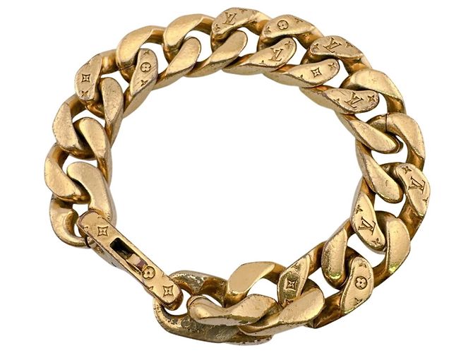 Bracciale charm Louis Vuitton placcato oro D'oro - vista 2