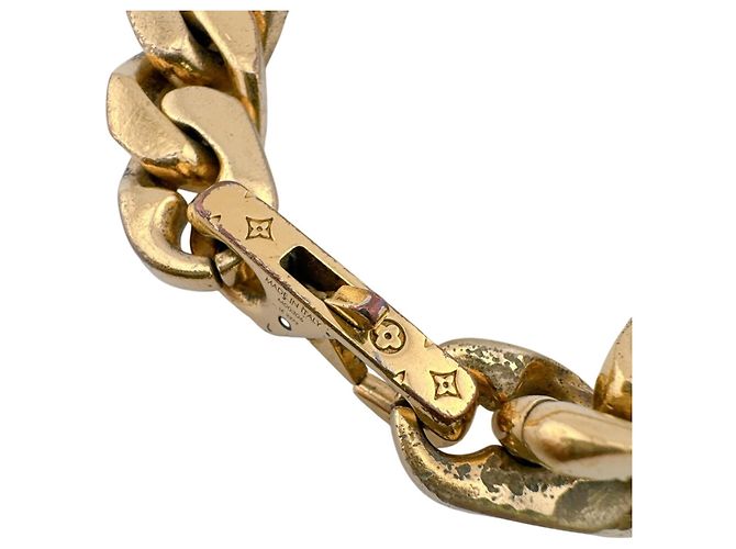 Bracciale charm Louis Vuitton placcato oro D'oro - vista 4