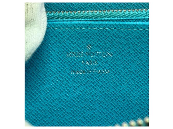 Louis Vuitton M81543 Zippy Long Wallet Turchese - vista 12