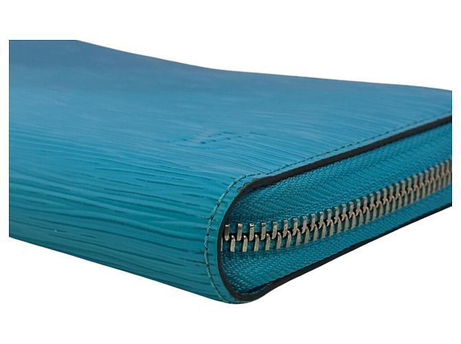 Louis Vuitton M81543 Zippy Long Wallet Turchese - vista 4