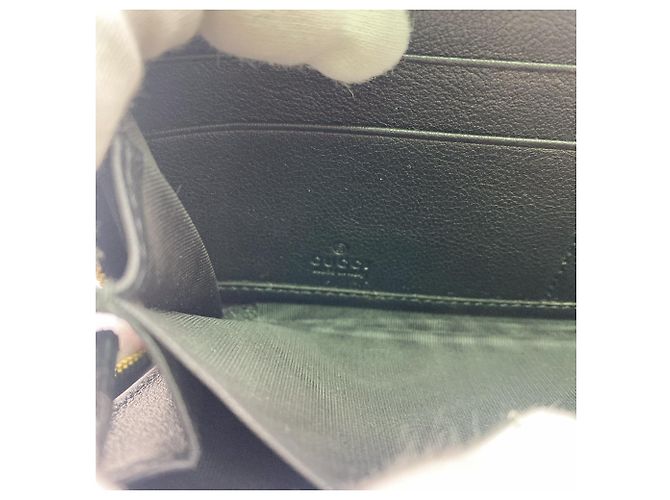 Cartera larga Gucci Beige GG Supreme - vista 10