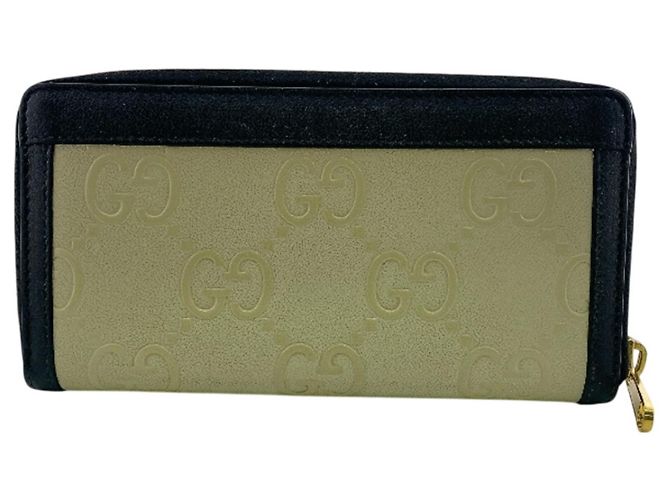 Cartera larga Gucci Beige GG Supreme - vista 2