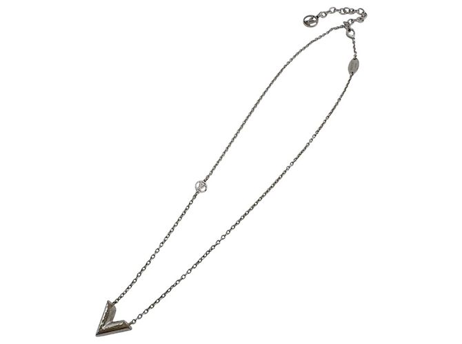 Collana a catena Essential V Louis Vuitton Argento - vista 2