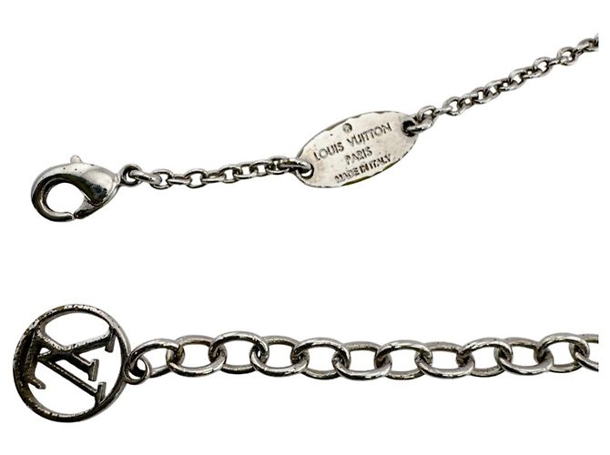 Collana a catena Essential V Louis Vuitton Argento - vista 7