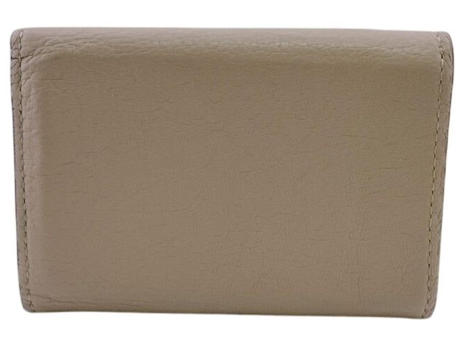 Mini billetera tríptico beige Louis Vuitton - vista 2