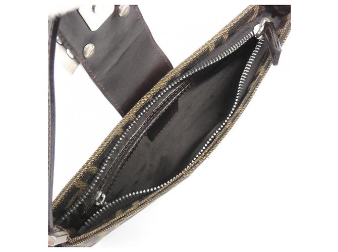 Borsa Fendi Marrone in tessuto - vista 7