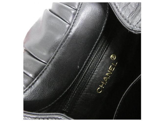 Borsa in pelle nera Chanel Nero - vista 9