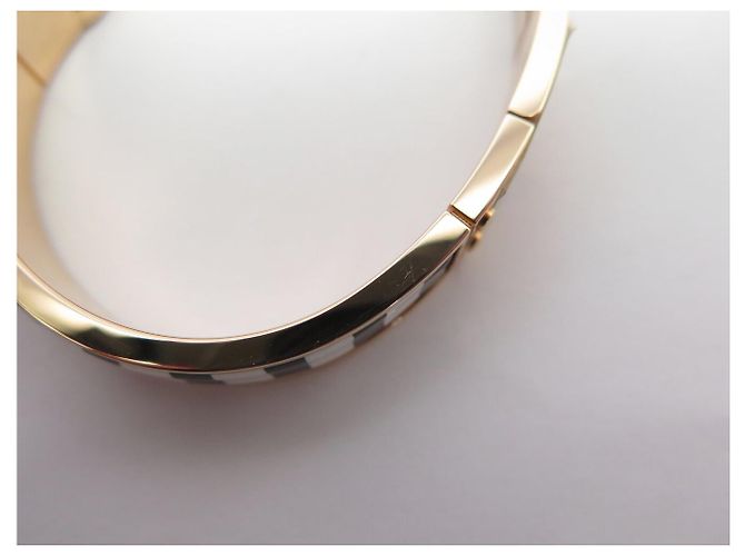 Hermès NUOVO BRACCIALE HERMES CHARNIERE COUVERTURE NOUVELLES NEGATIF 15 CM IN SMALTO - vista 12