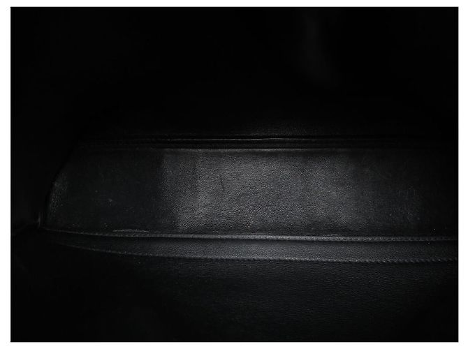 NUOVA BORSA A MANO PRADA LARGE BUCKLE CON CINTURA 1BA416 PELLE NERA BAG NEW Nero - vista 12