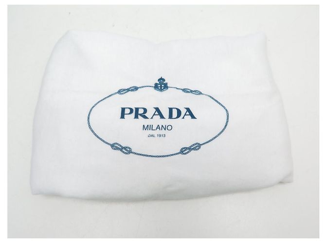 NUOVA BORSA A MANO PRADA LARGE BUCKLE CON CINTURA 1BA416 PELLE NERA BAG NEW Nero - vista 14