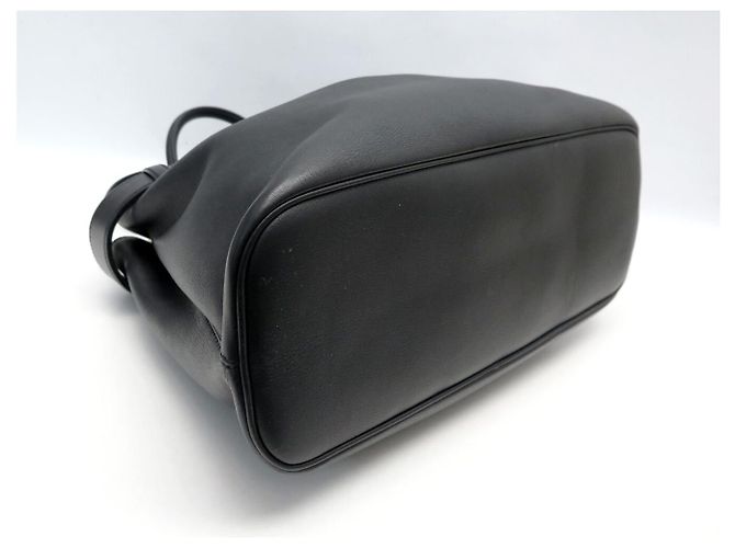 NUOVA BORSA A MANO PRADA LARGE BUCKLE CON CINTURA 1BA416 PELLE NERA BAG NEW Nero - vista 5