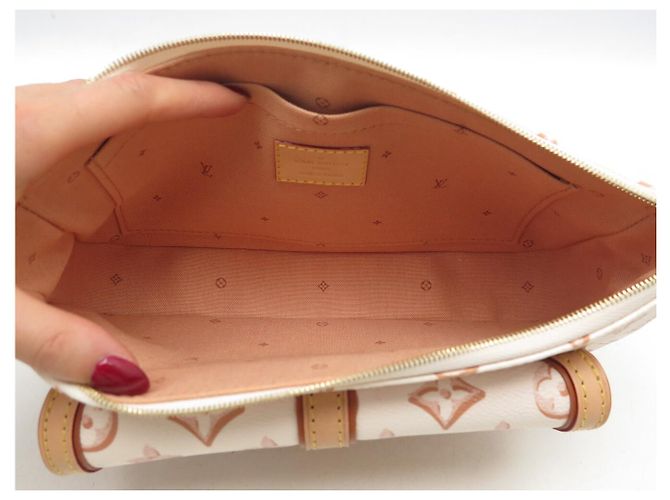 NUOVA BORSA LOUIS VUITTON MAXI MULTI POCHETTE ACCESSORIES M20920 MONOGRAM Beige - vista 11