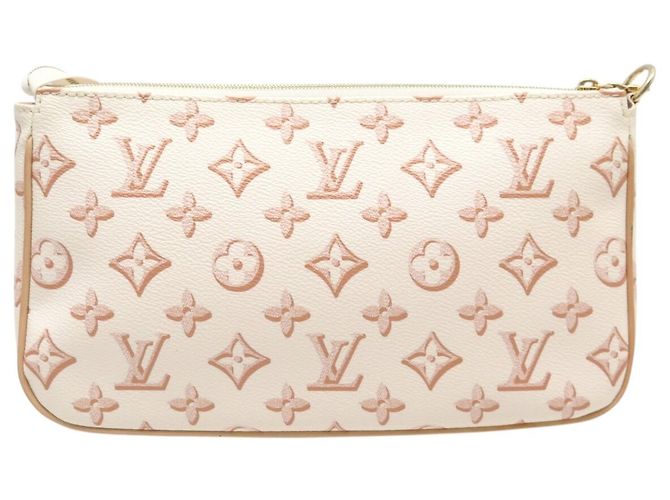 NUOVA BORSA LOUIS VUITTON MAXI MULTI POCHETTE ACCESSORIES M20920 MONOGRAM Beige - vista 2