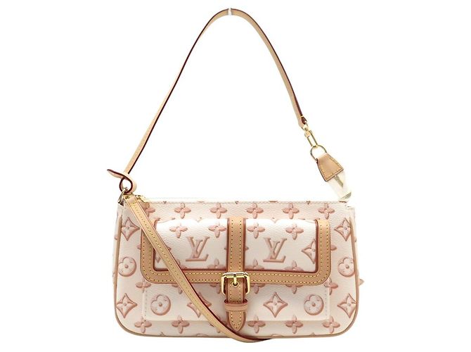 NUOVA BORSA LOUIS VUITTON MAXI MULTI POCHETTE ACCESSORIES M20920 MONOGRAM Beige - vista 3