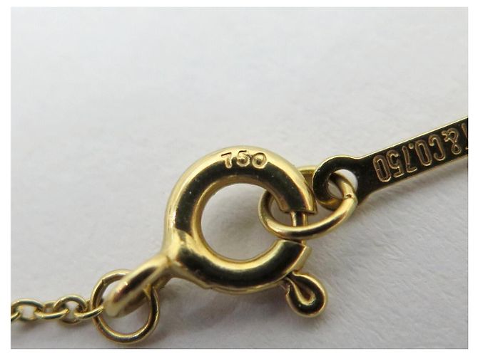 Tiffany & Co COLLANA TIFFANY PALOMA'S GRAFFITI X PLATINE DIAMANT ORO 18K 2.3 GR D'oro - vista 7