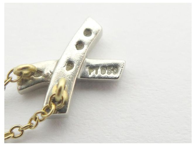 Tiffany & Co COLLANA TIFFANY PALOMA'S GRAFFITI X PLATINE DIAMANT ORO 18K 2.3 GR D'oro - vista 9