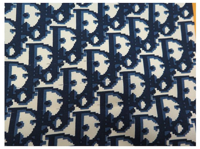 FULAR CHRISTIAN DIOR MONOGRAMME OBLIQUE QUADRATO 70 IN SETA ARANCIO Arancione - vista 10