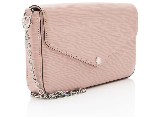 Pochette Félicie Pochette Felicie in pelle Epi Louis Vuitton Rosa - vista 2