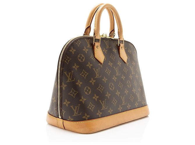 Louis Vuitton Vintage Monogram Canvas Alma PM Satchel Braun - Ansicht 2