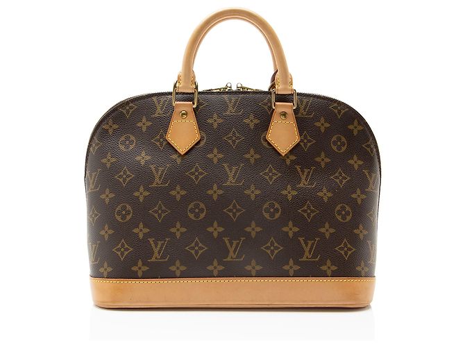 Louis Vuitton Vintage Monogram Canvas Alma PM Satchel Braun - Ansicht 3