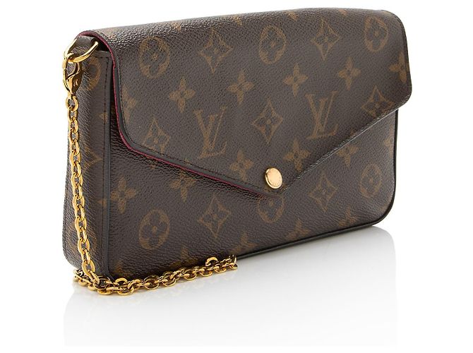 Louis Vuitton Monogram Canvas Felicie Pochette Brown - view 2