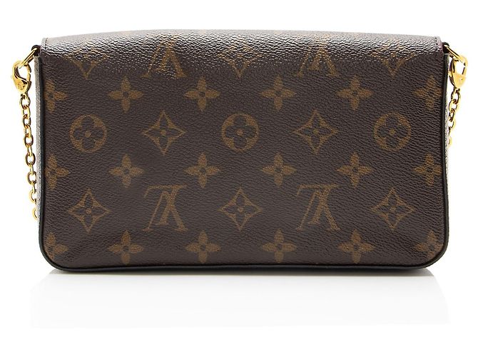 Louis Vuitton Monogram Canvas Felicie Pochette Brown - view 3