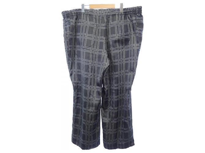 Pantalones de mezcla de seda Louis Vuitton Castaño - vista 2