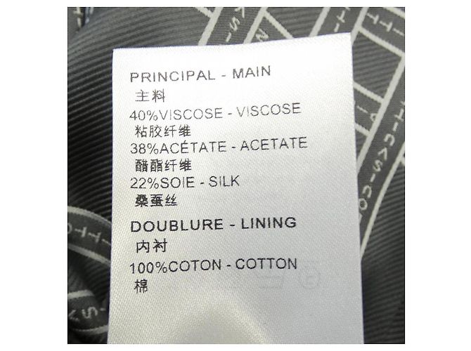 Pantalones de mezcla de seda Louis Vuitton Castaño - vista 3