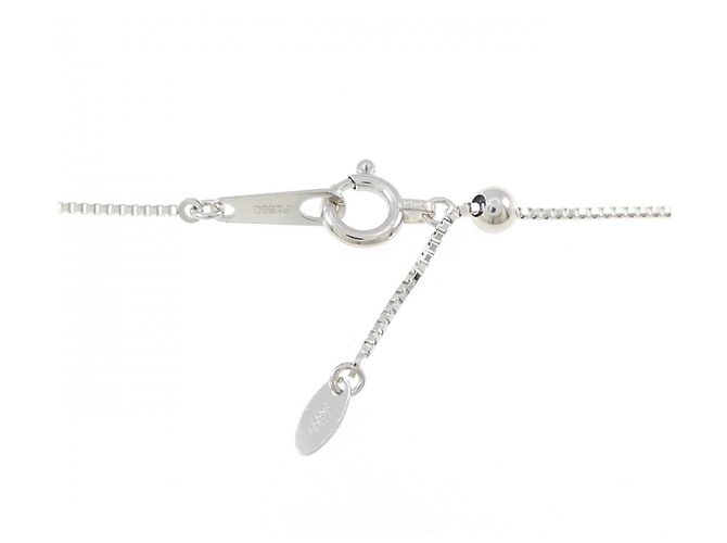Autre Marque Collana di Diamanti Pt900/Pt850 Argento - vista 5