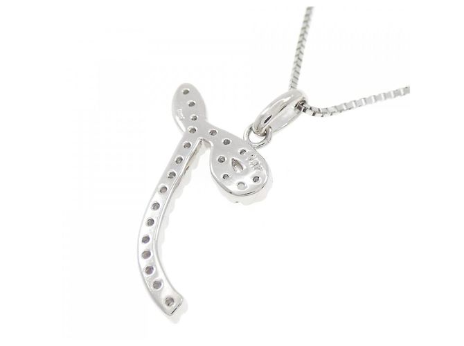 Autre Marque Collana in platino e diamanti Argento - vista 4